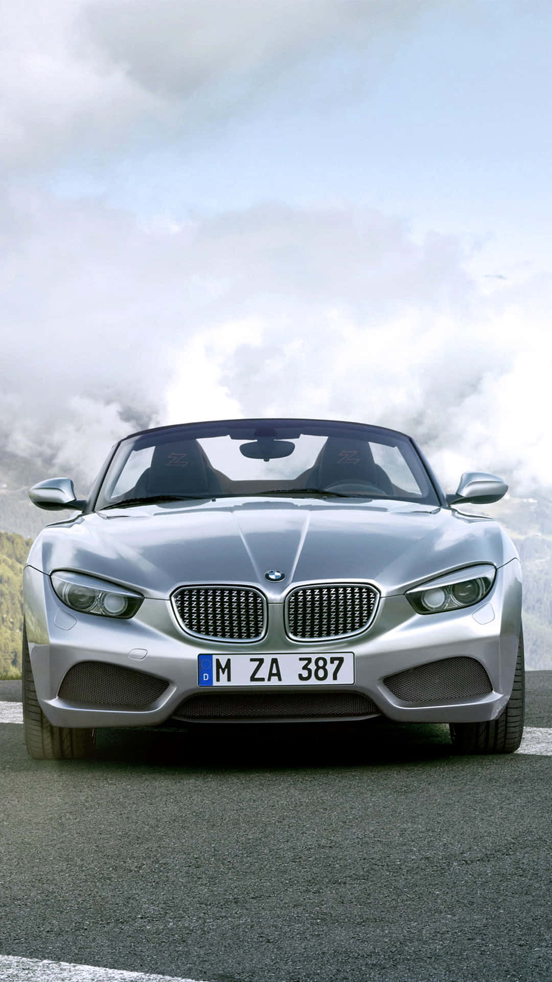 Oplev fremtiden for kørsel med BMW Android Wallpaper! Wallpaper