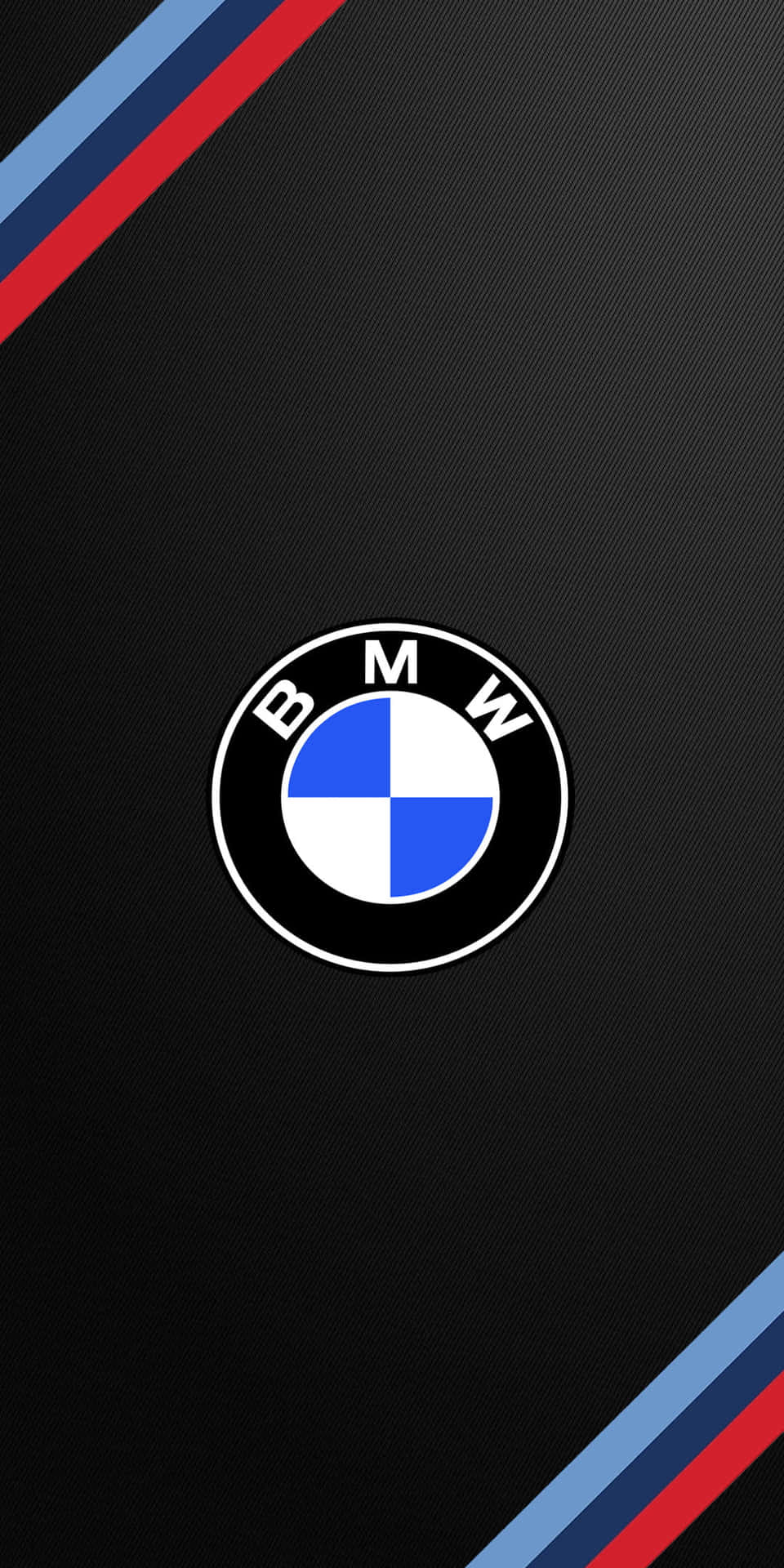 Logotipode Bmw En Color Azul Brillante. Fondo de pantalla
