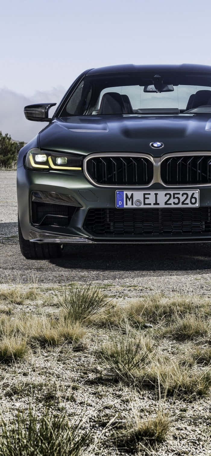 Enjoy the Luxury of an iPhone in a BMW M Wallpaper