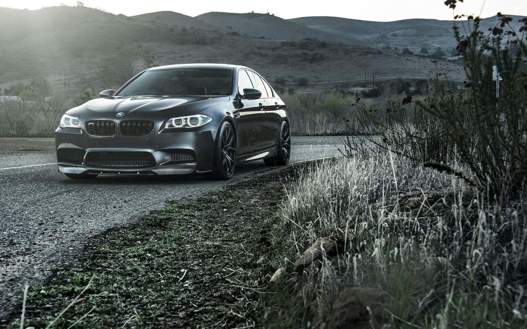 BMW M5 in action Wallpaper