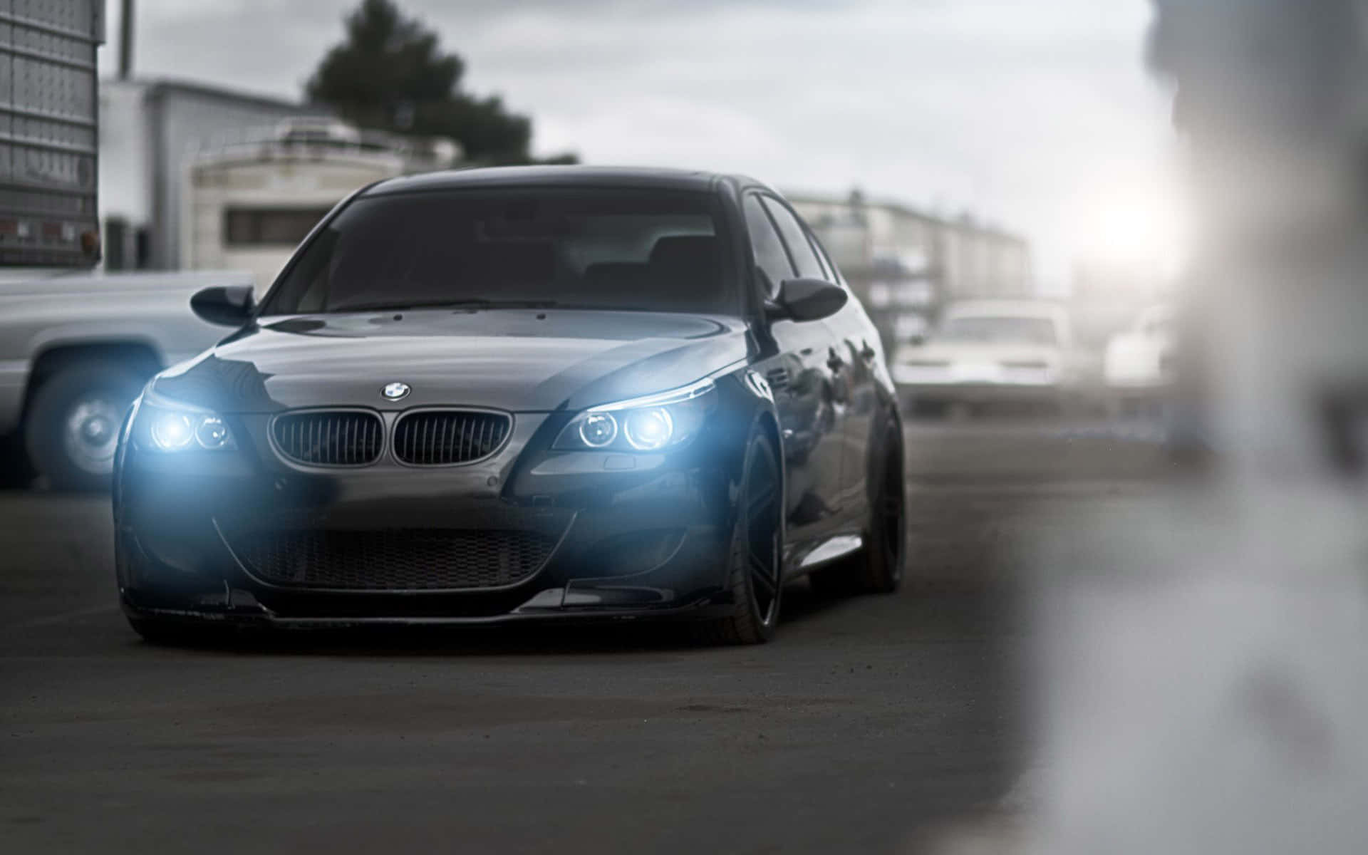 Oplev luksus og ydeevne med BMW M5 Wallpaper