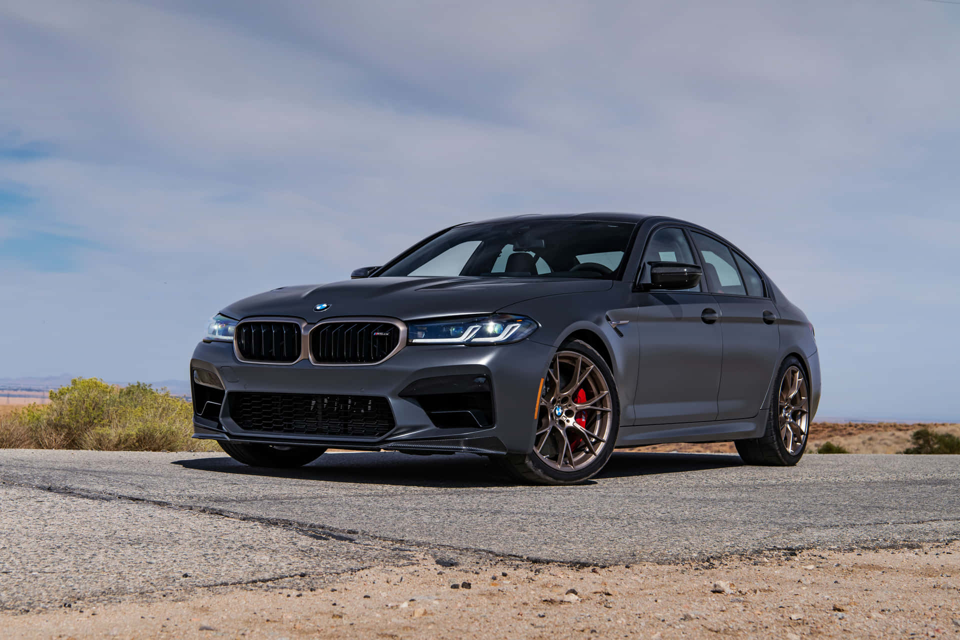 All Eyes on the BMW M5 4K Wallpaper