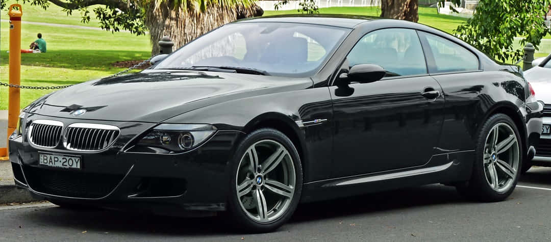 Sleek and Powerful BMW M6 on the Road Wallpaper