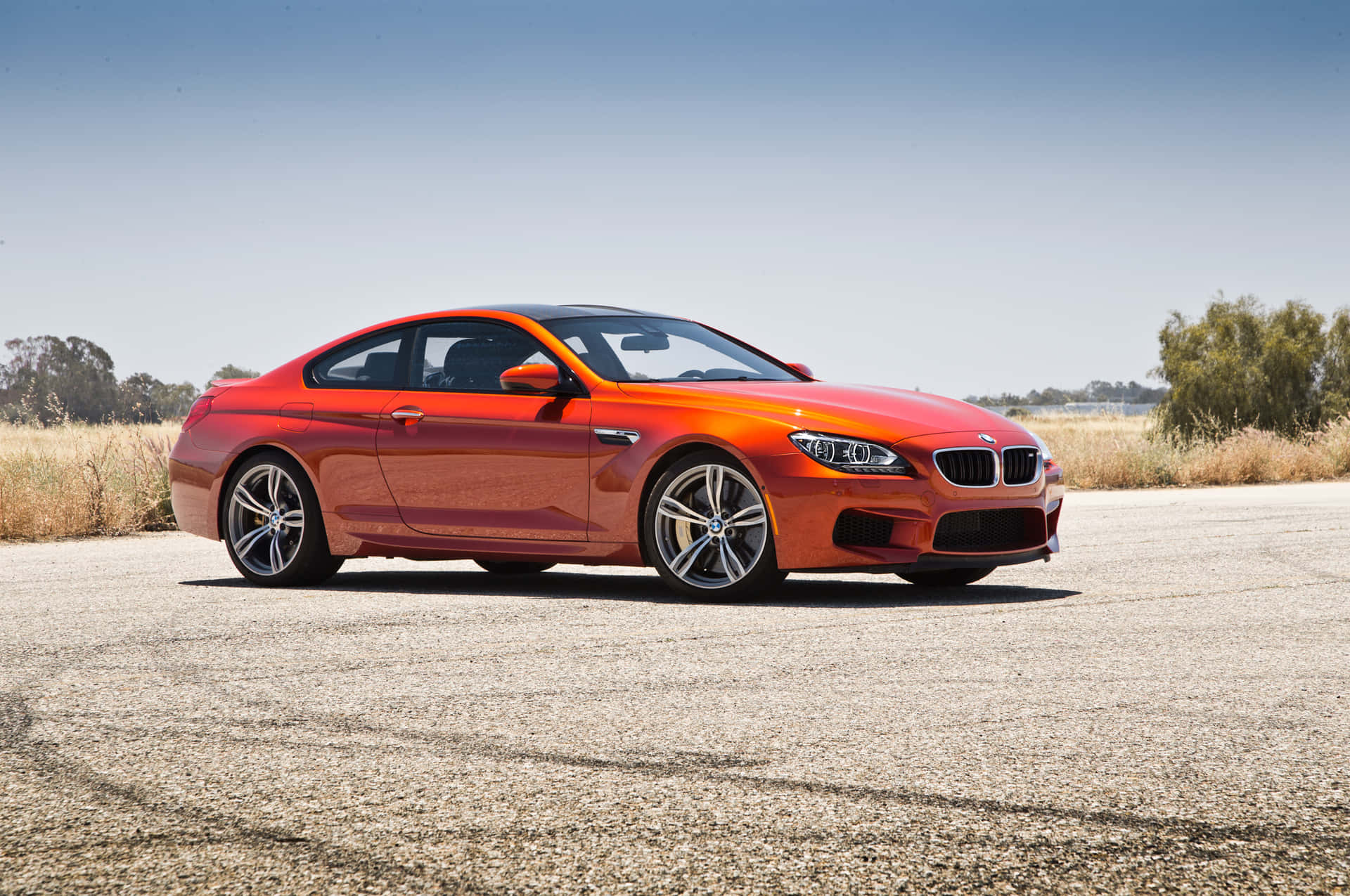 Striking BMW M6 Coupe in Action Wallpaper