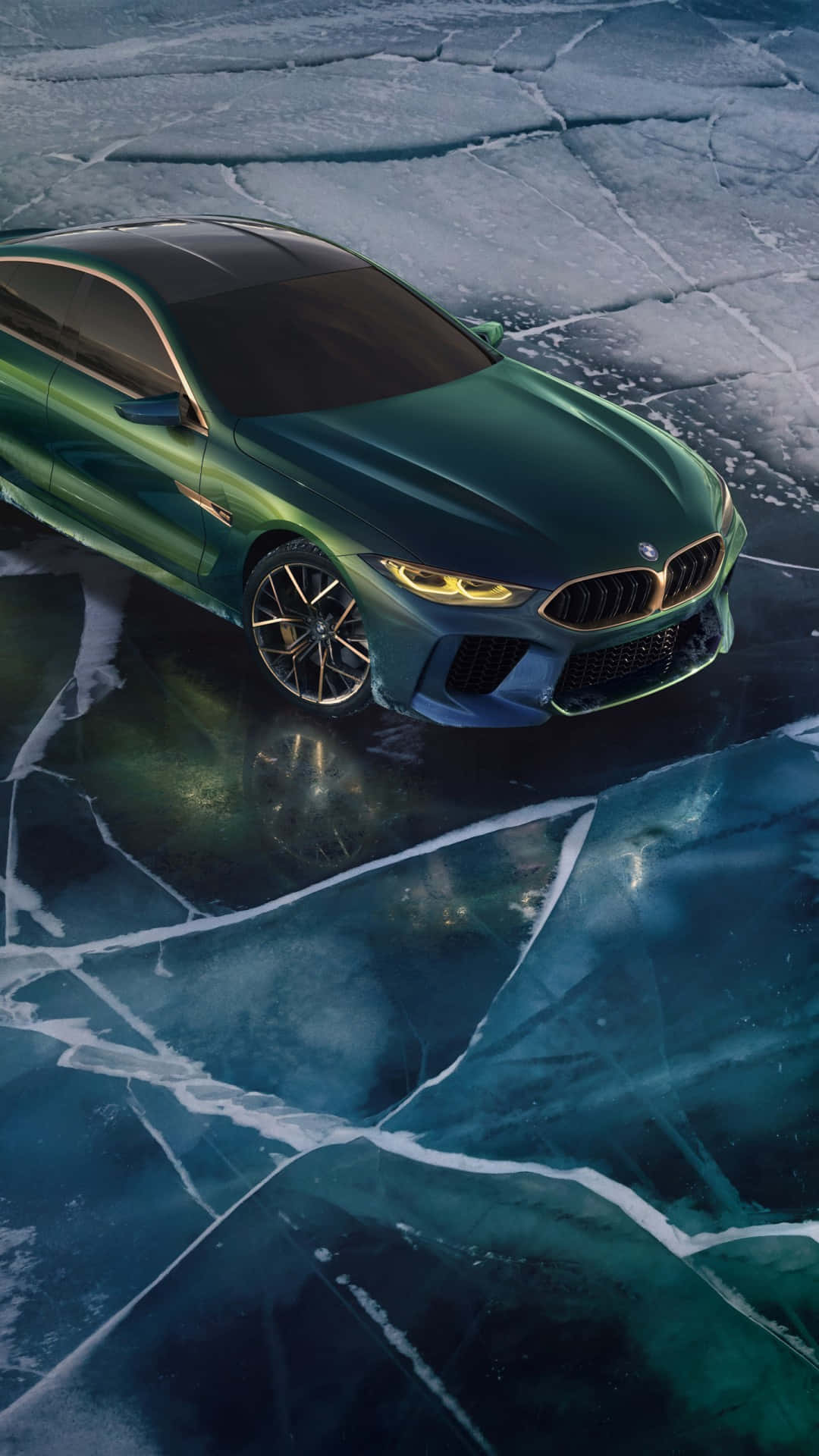 Experience Luxury in the Powerful BMW M8 Wallpaper