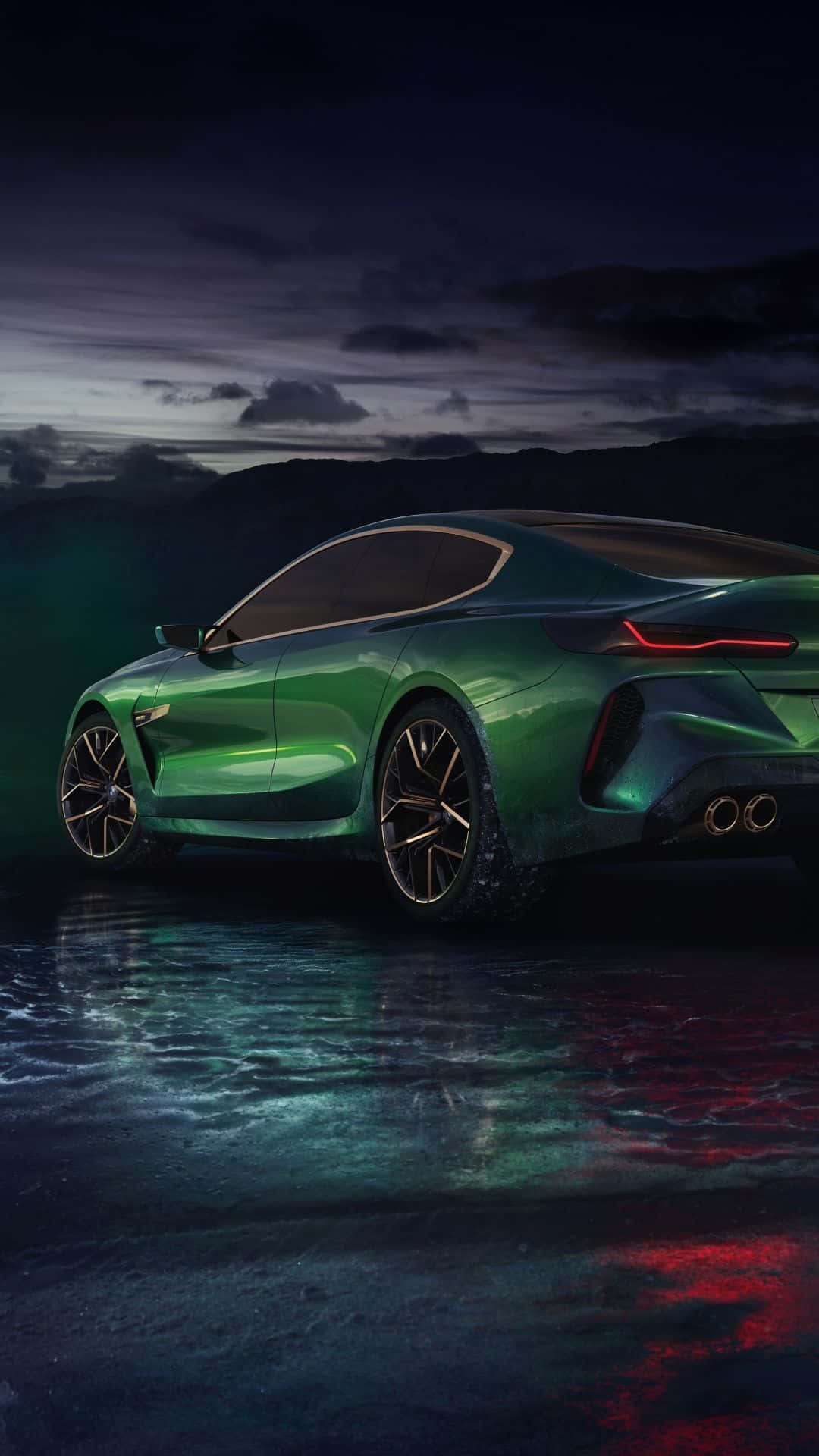 BMW M8 Coupe 4K: Inspirerende Automobilstyring Excellence Wallpaper