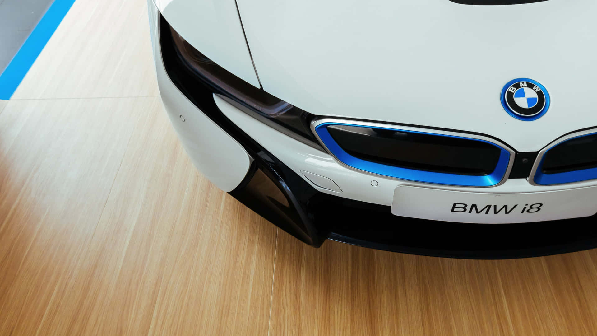 BMW Tablet i8 Hybrid Bil Model 3D Elektronisk Krige Wallpaper Wallpaper