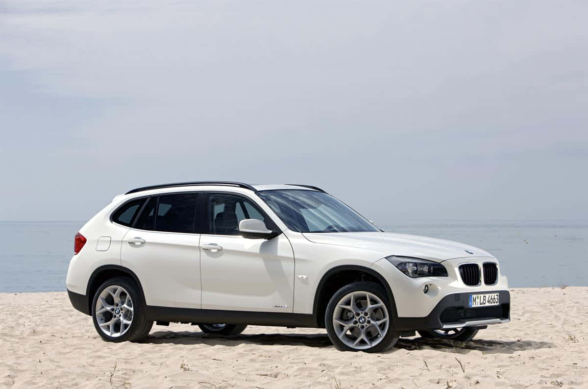 Captivating BMW X1 in Action Wallpaper