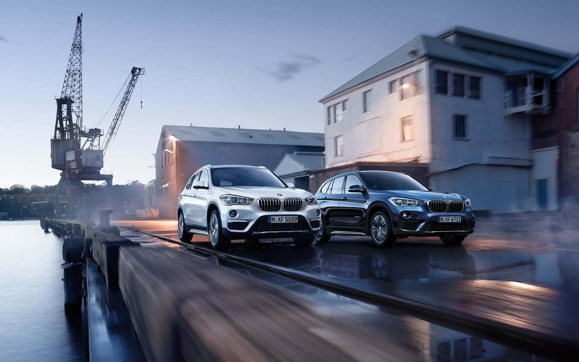 Sleek and Sophisticated BMW X1 SUV Wallpaper