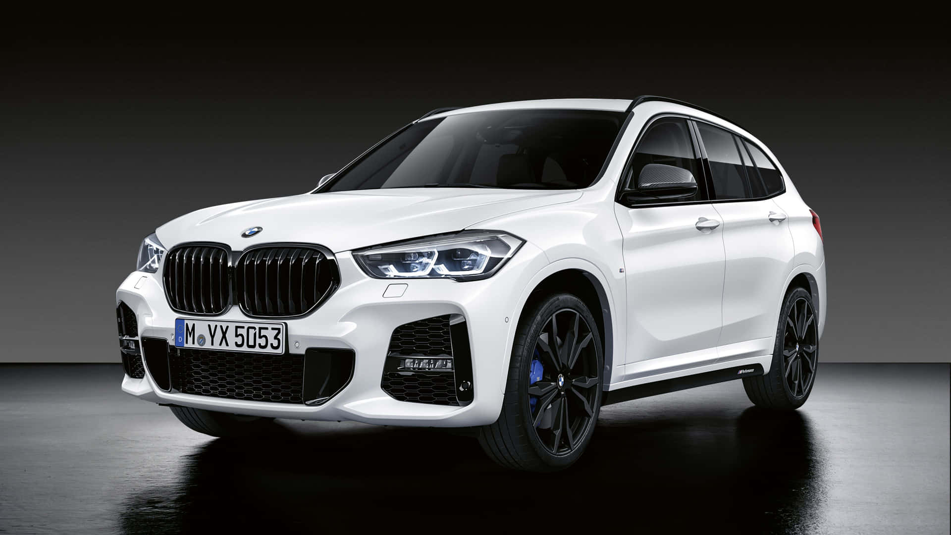 Stunning BMW X1 on the road Wallpaper