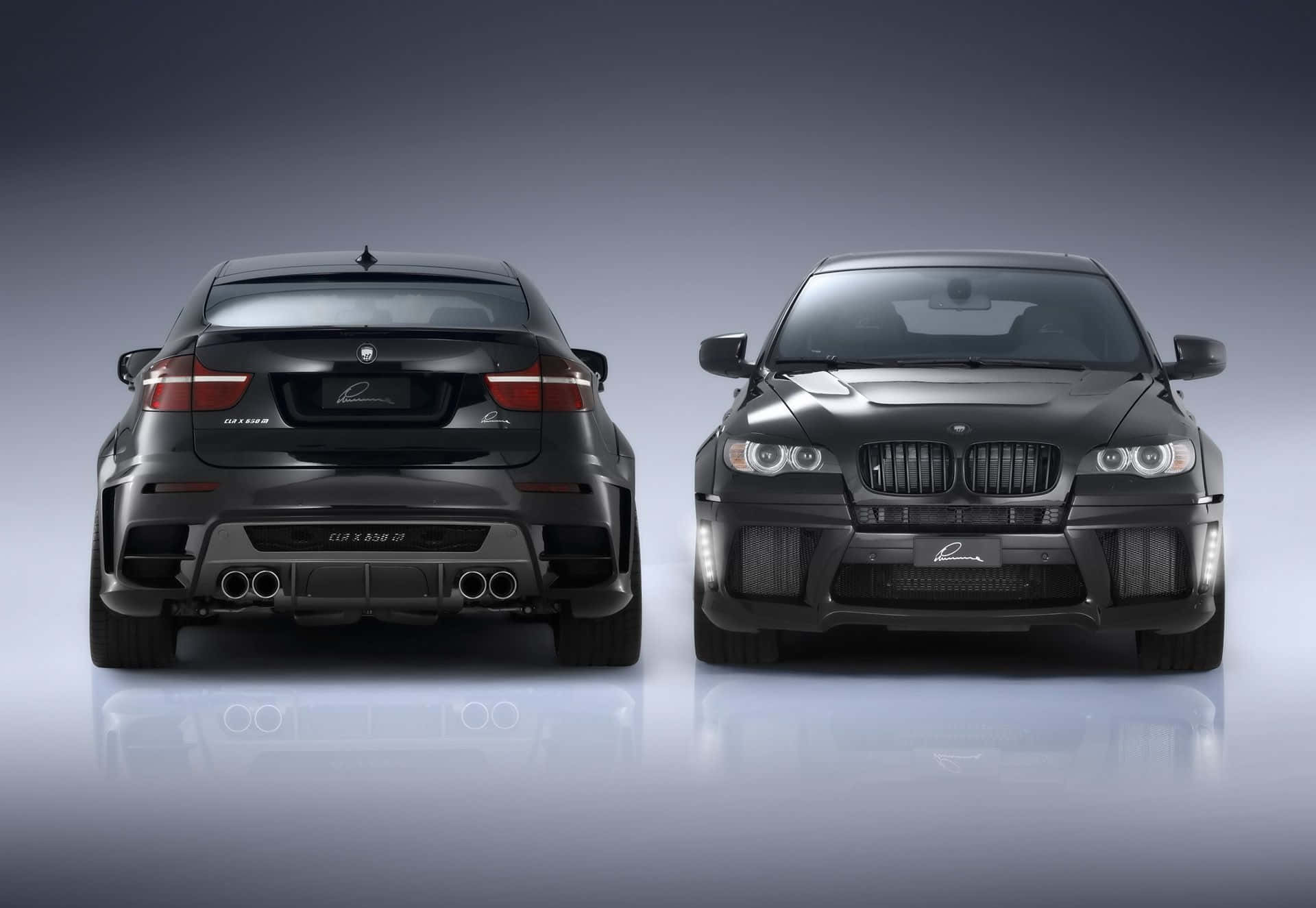 Caption: Elegantly Designed BMW X6 Wallpaper