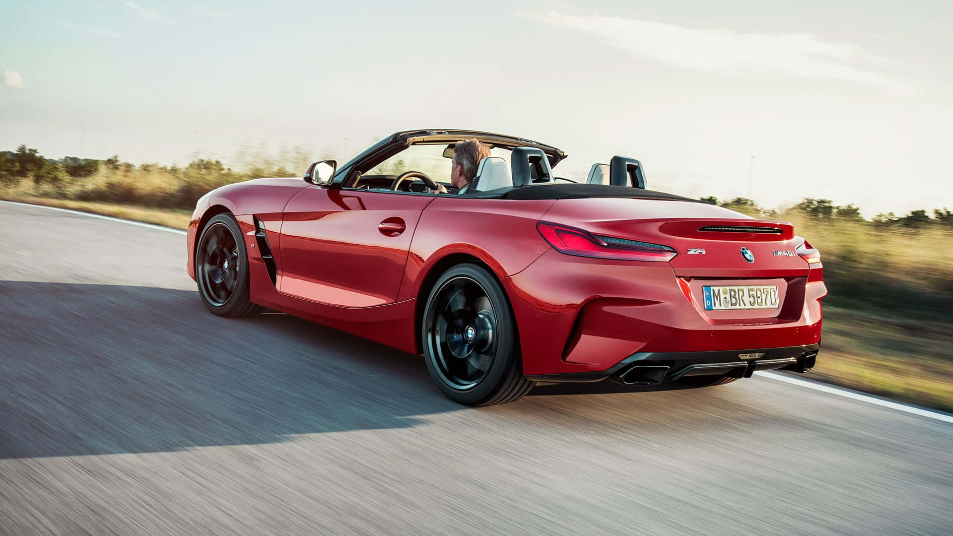 Captivating BMW Z4 in Motion Wallpaper