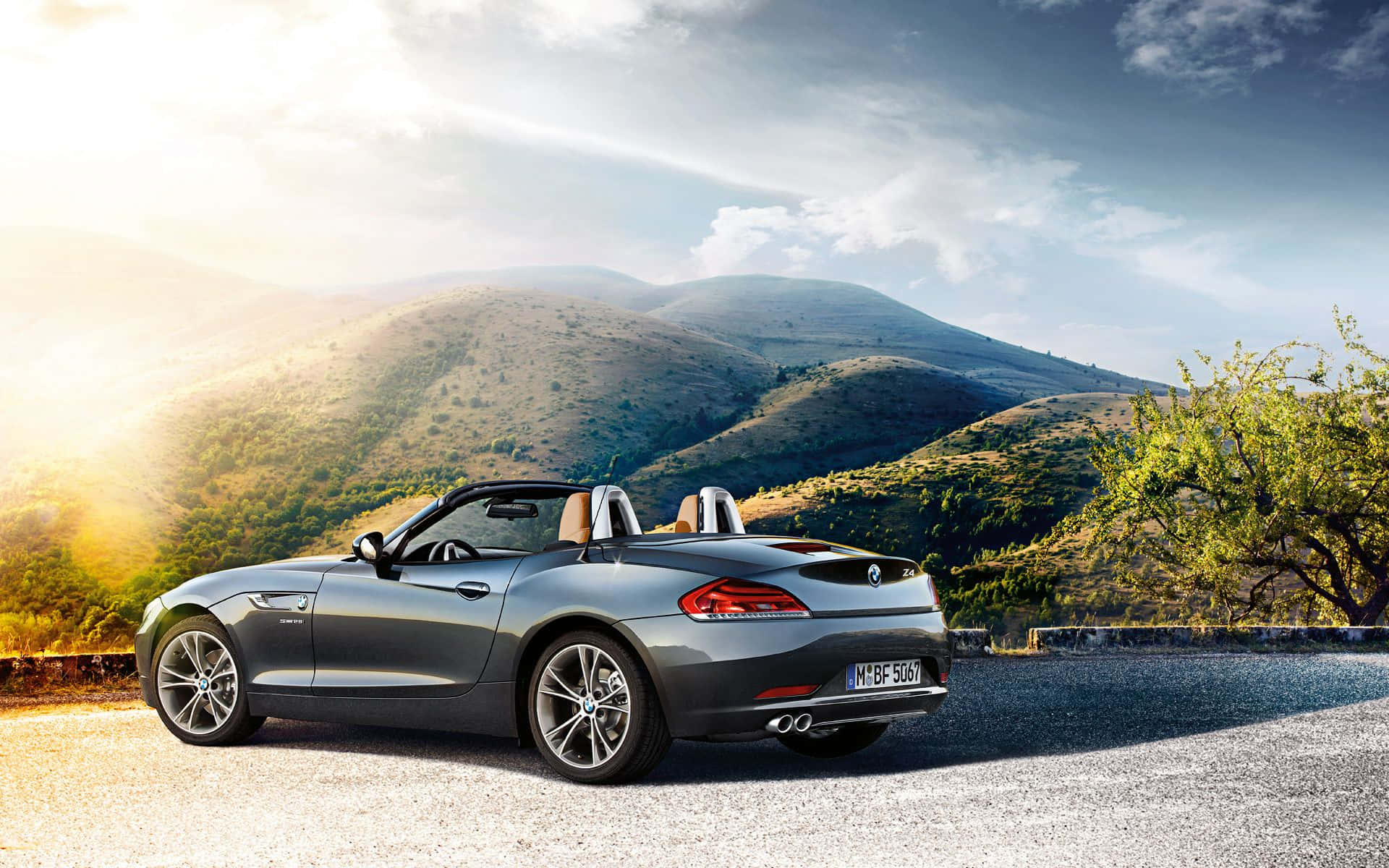 Captivating BMW Z4 Roadster Wallpaper