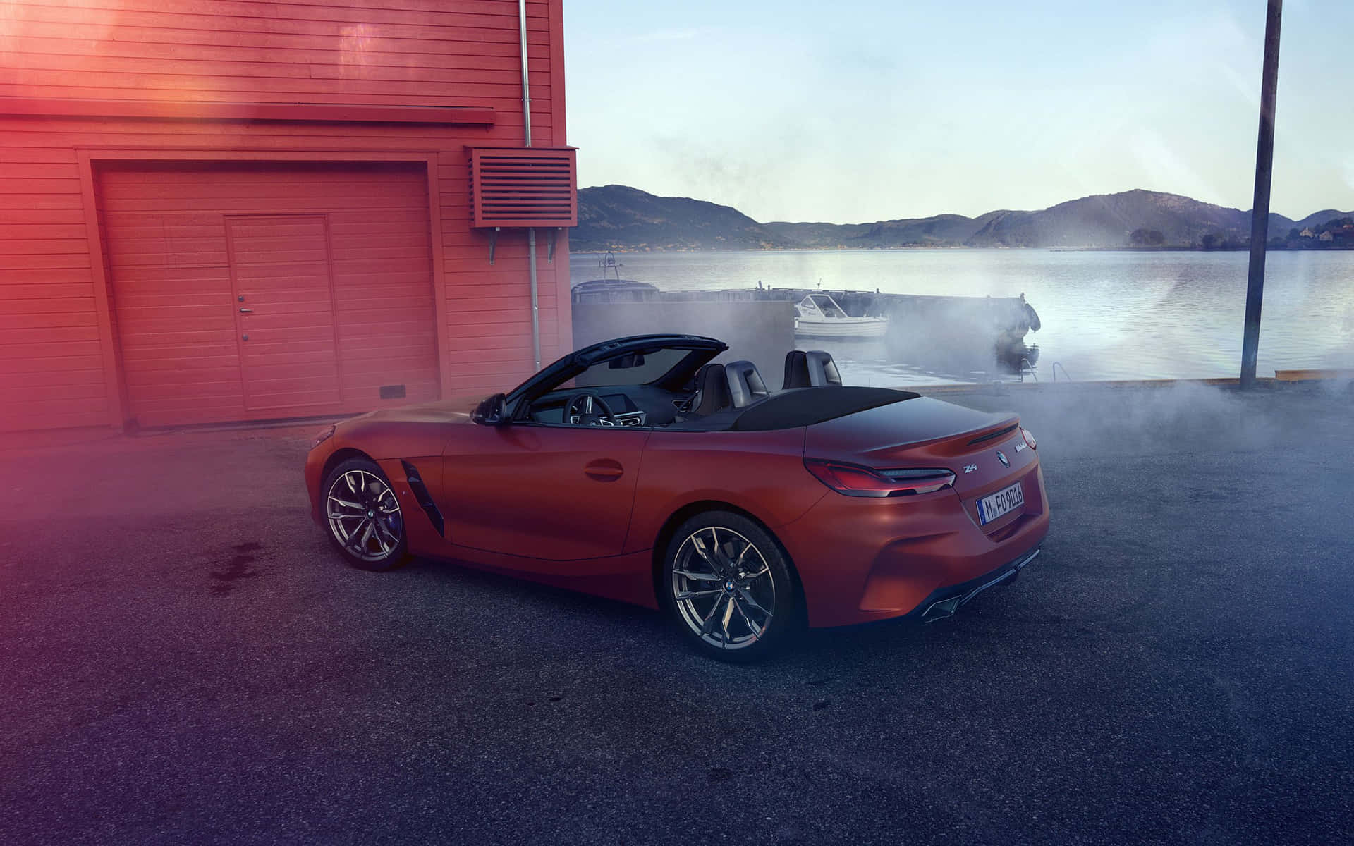 Captivating BMW Z4 in Motion Wallpaper