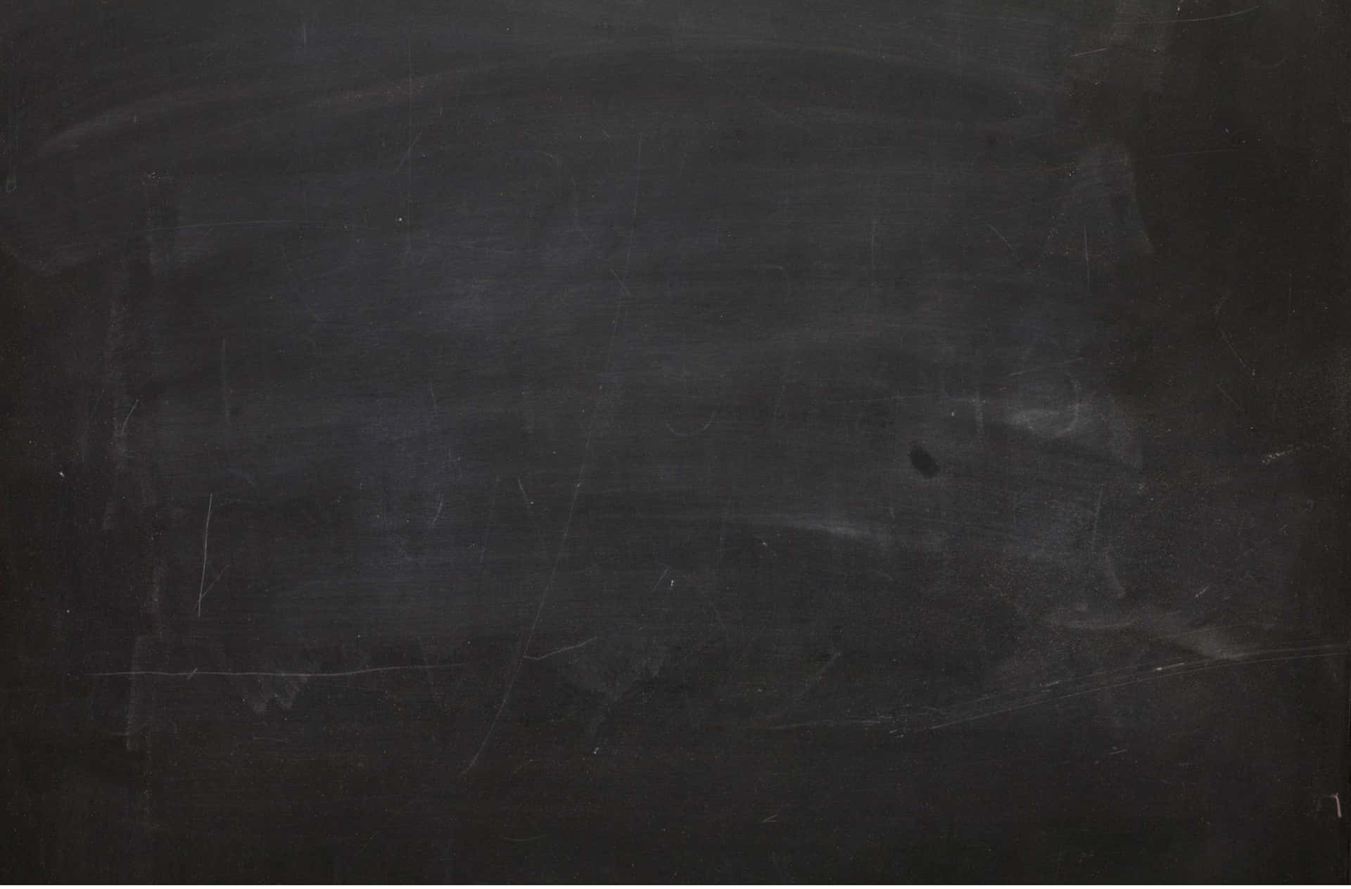 Connecting the dots with a chalkboard