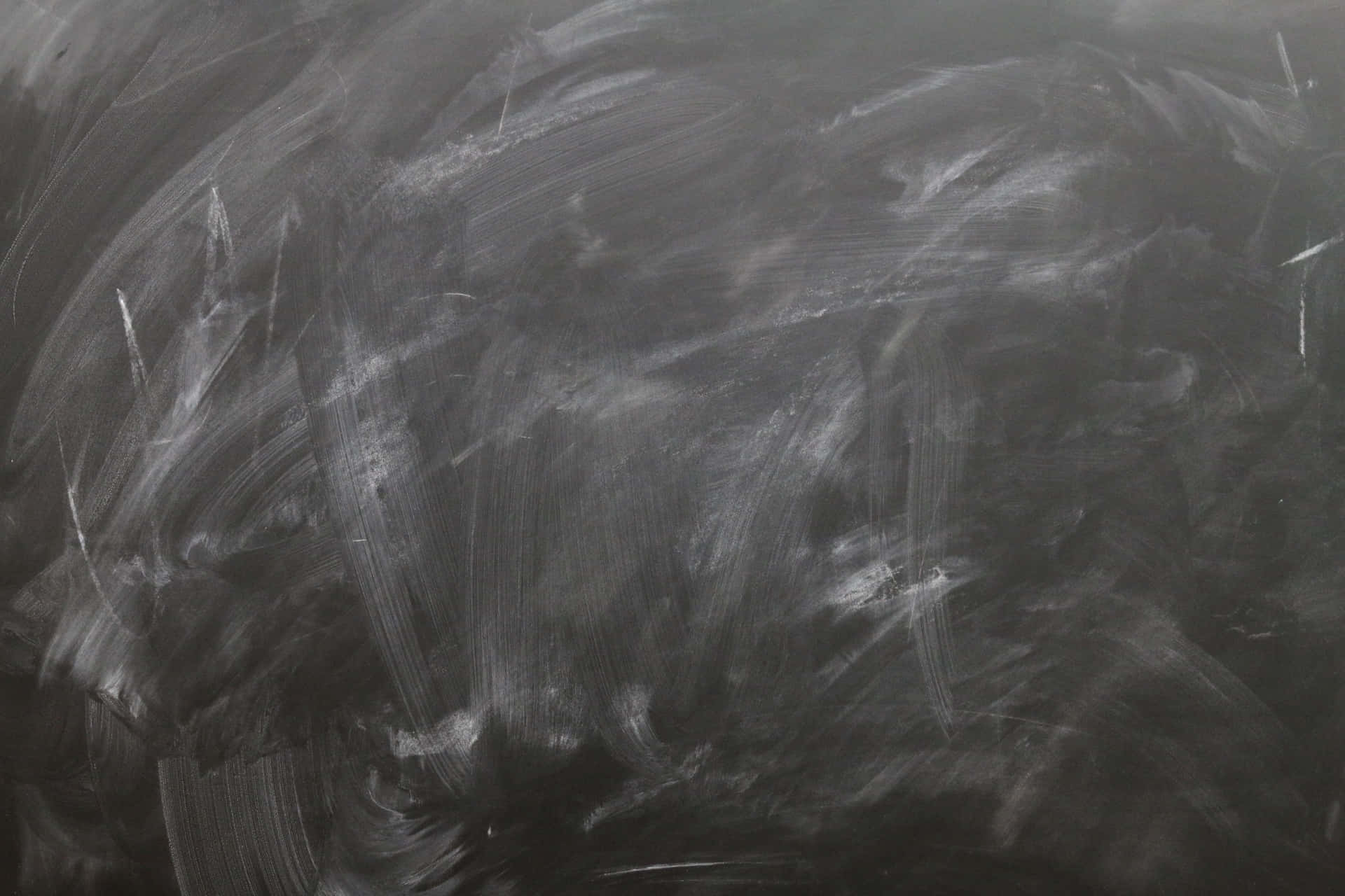 A Blackboard With A White Chalk Drawing