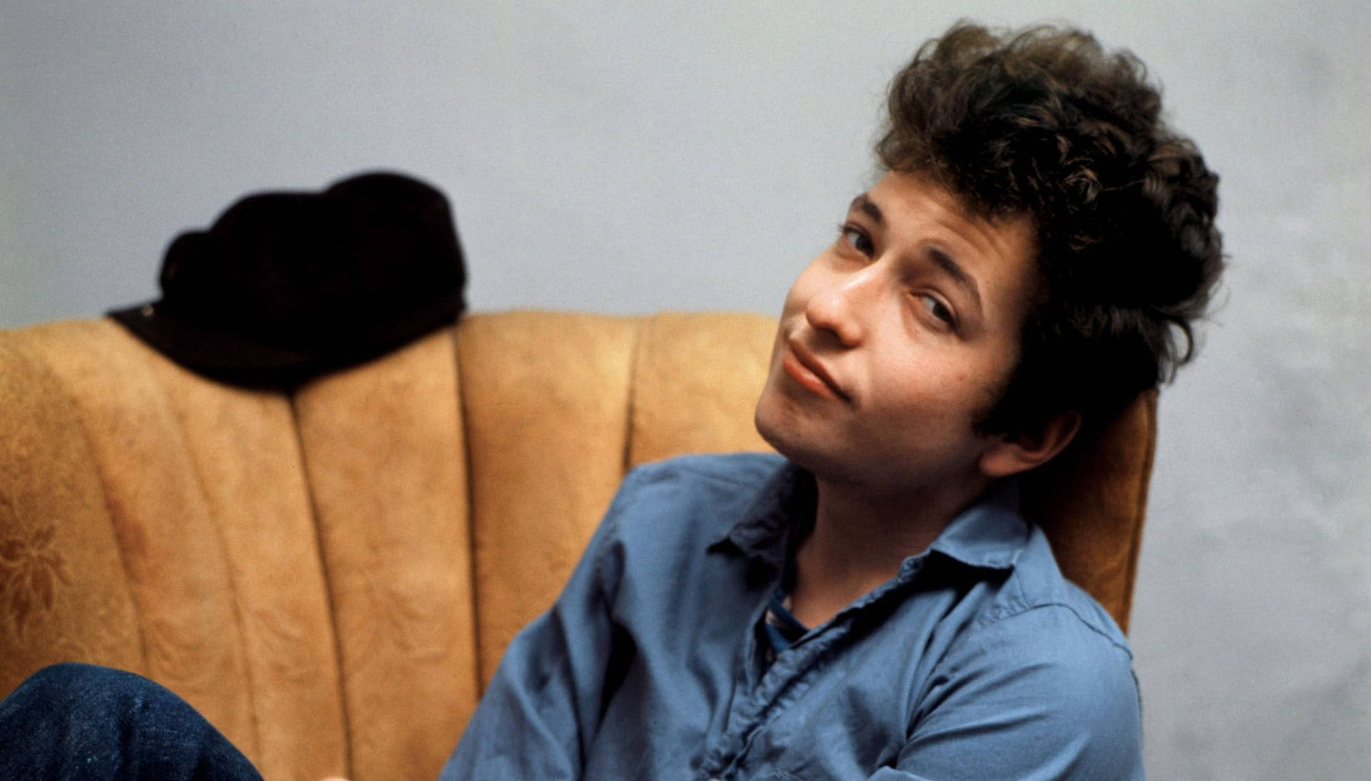 Bob Dylan Moderner Retro-cool. (german) Wallpaper