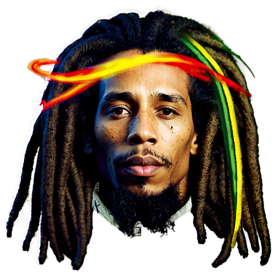 Download Bob Marley Dreadlocks Png 06122024 | Wallpapers.com