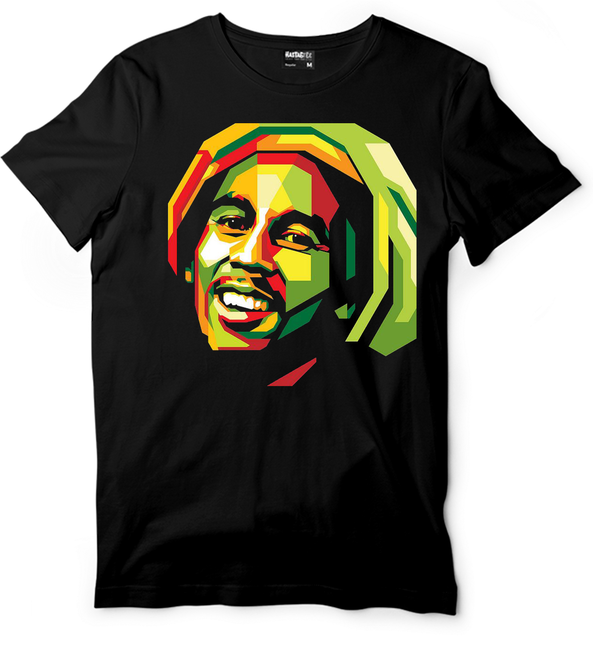 Bob Marley Graphic Tee Design PNG