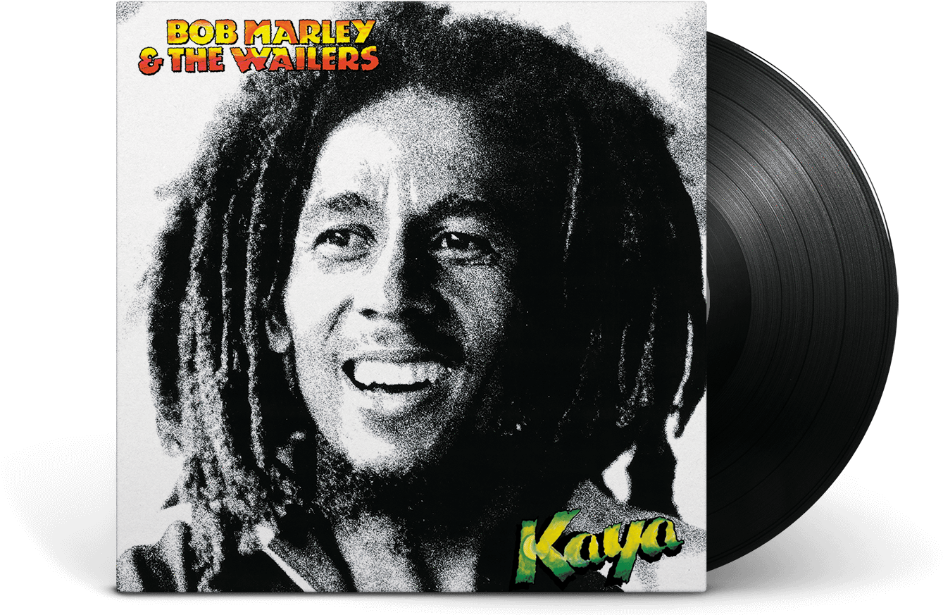 Bob Marley Kaya Album Cover Vinyl Record PNG