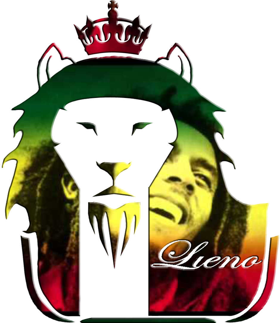 Bob Marley Lion Crest Artwork PNG