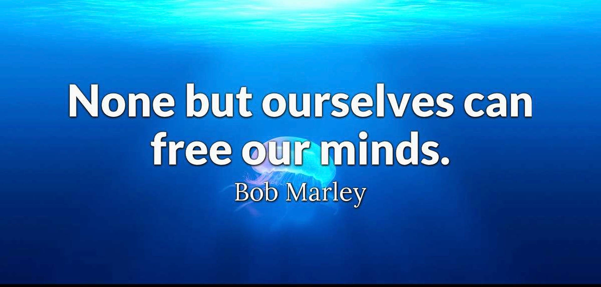 Bob Marley Quotes Ocean Picture