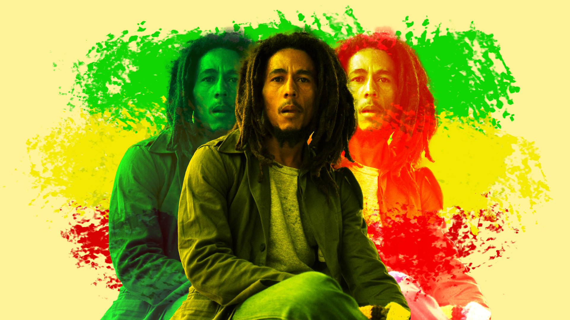 Bob Marley Serious Face Wallpaper
