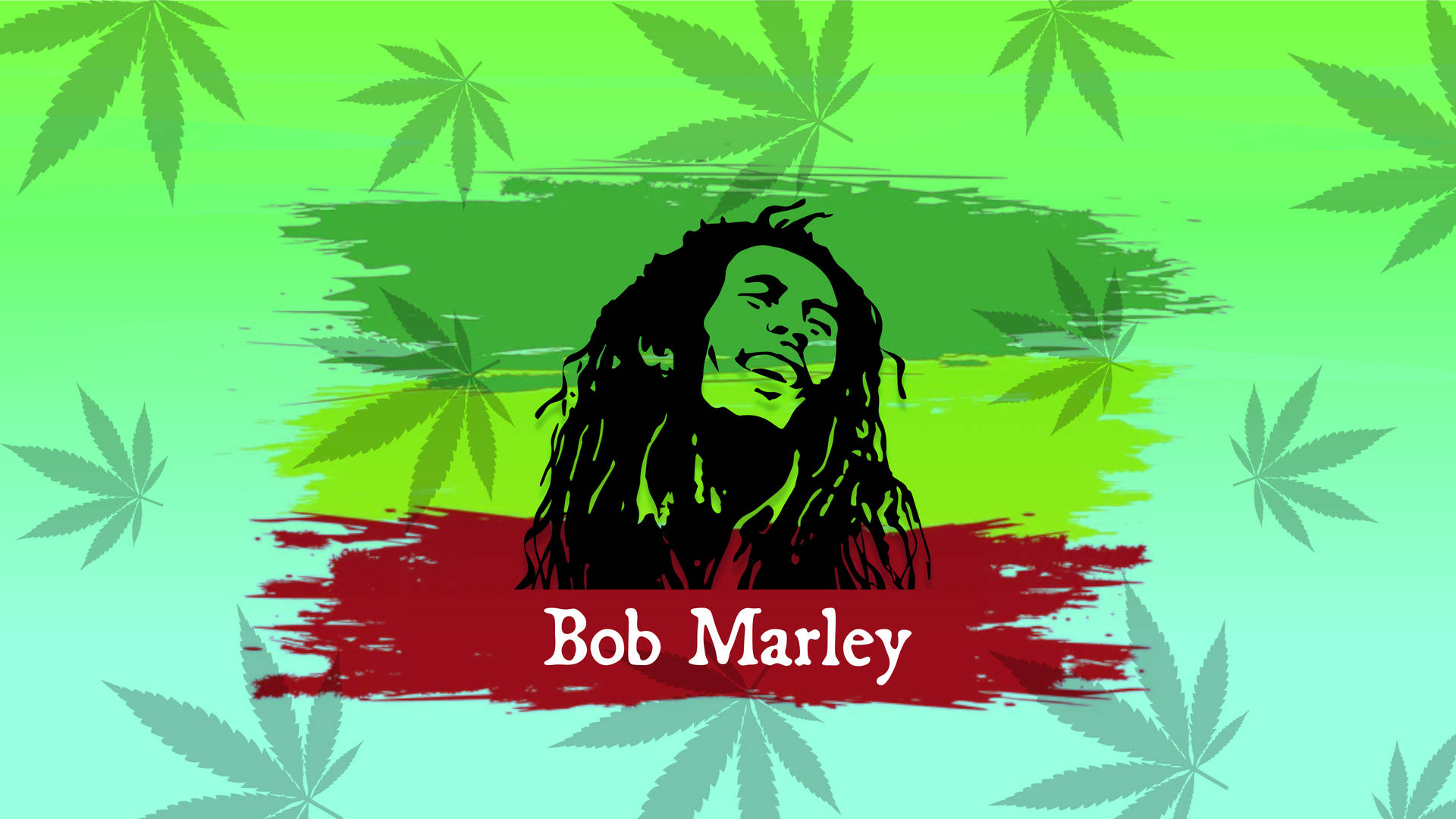 Download Bob Marley Stencil Art Wallpaper 