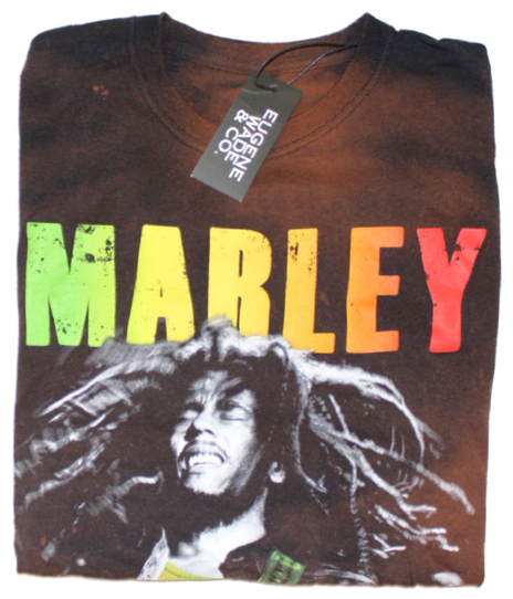 Bob Marley T Shirt Design PNG