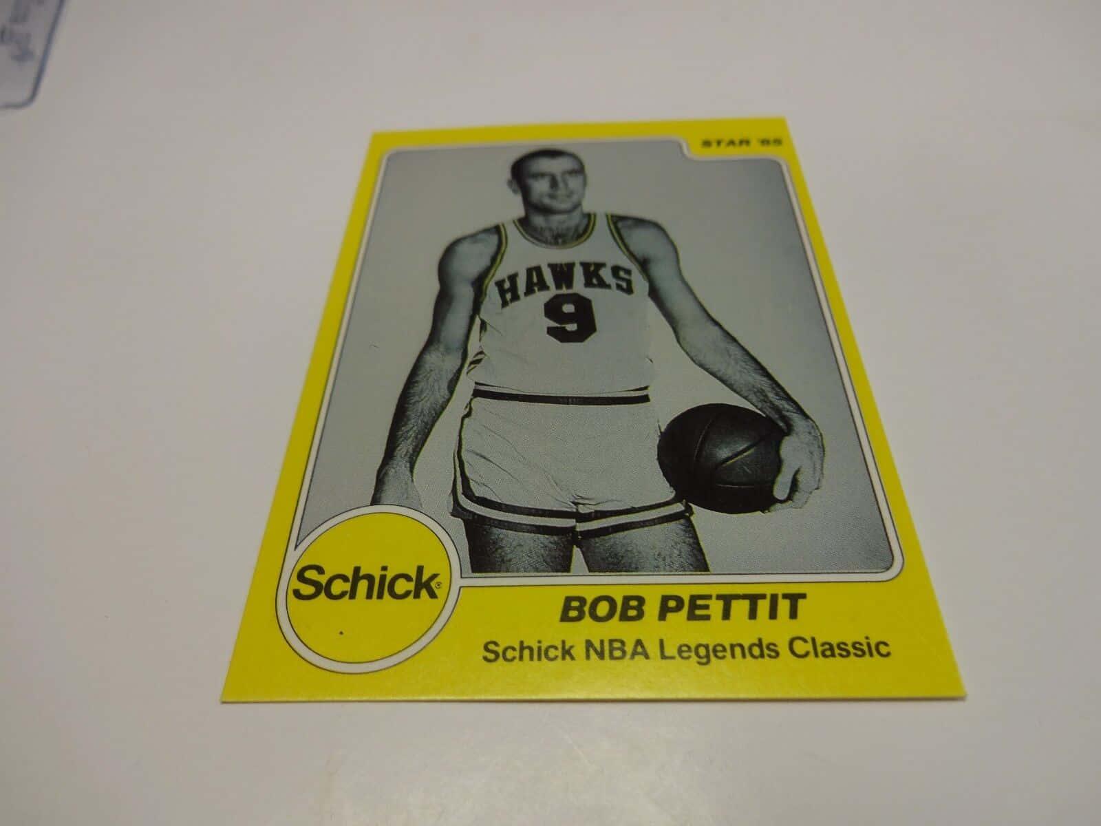Bob Pettit Schick NBA Legender Kort Tapet: Wallpaper