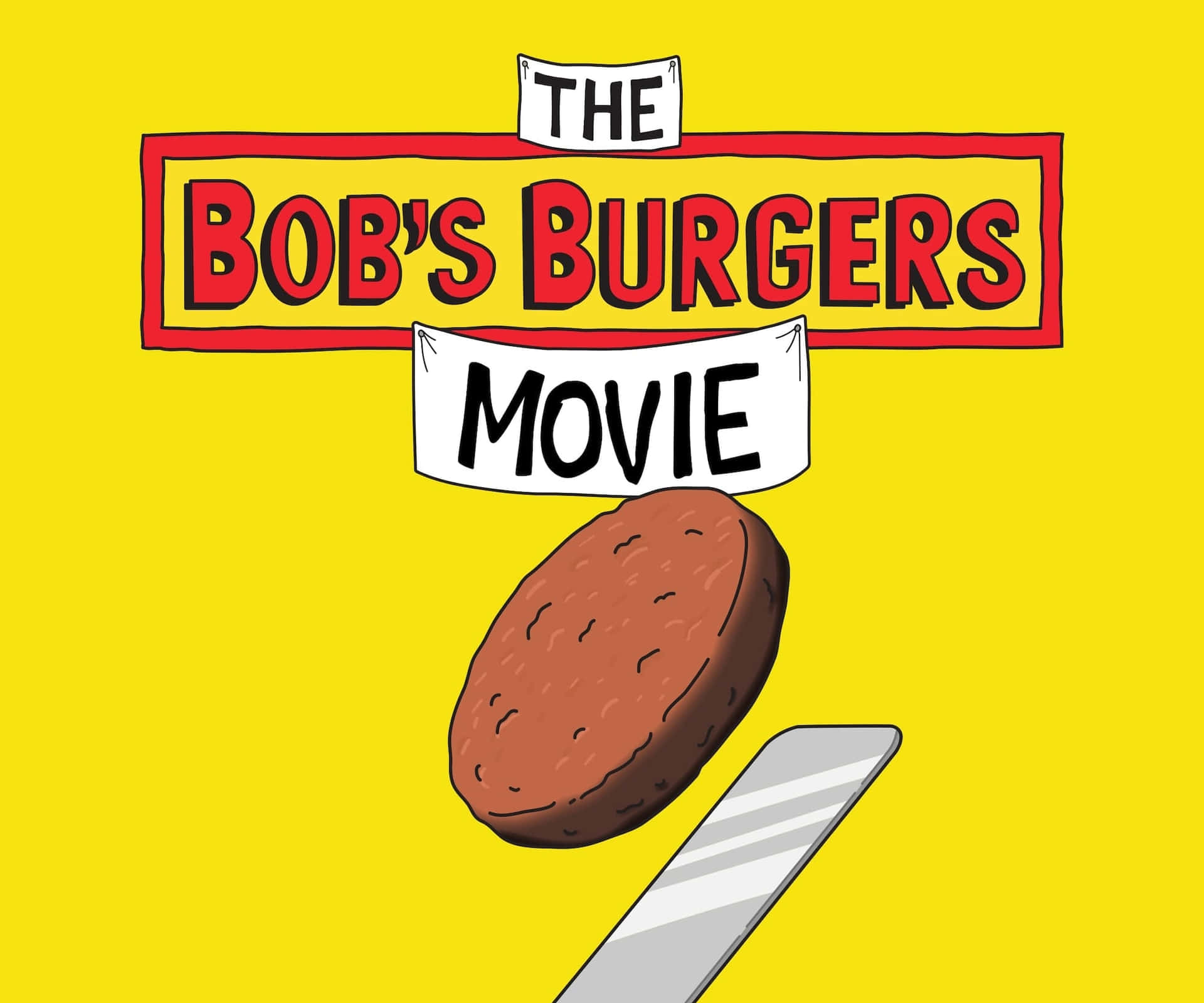 Fondode Pantalla Del Cartel De La Película De Bob's Burgers.