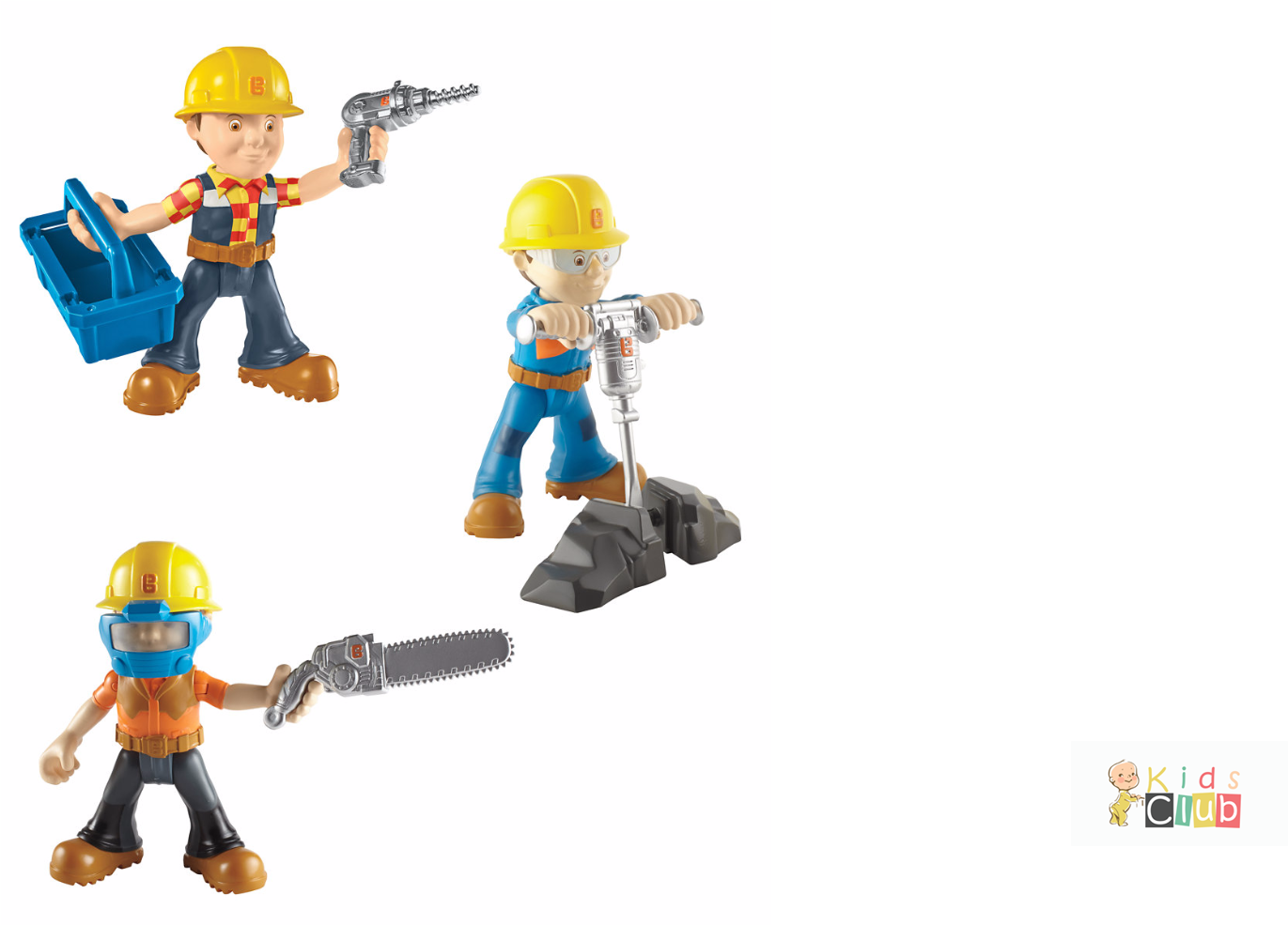 Bob The Builder_ Figure Set PNG