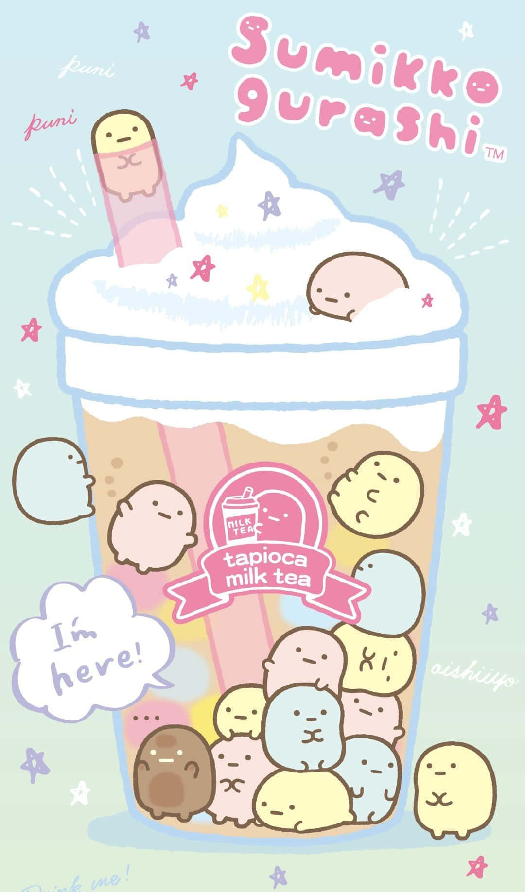 Enjoy your favorite bubble tea beverage with your friends!