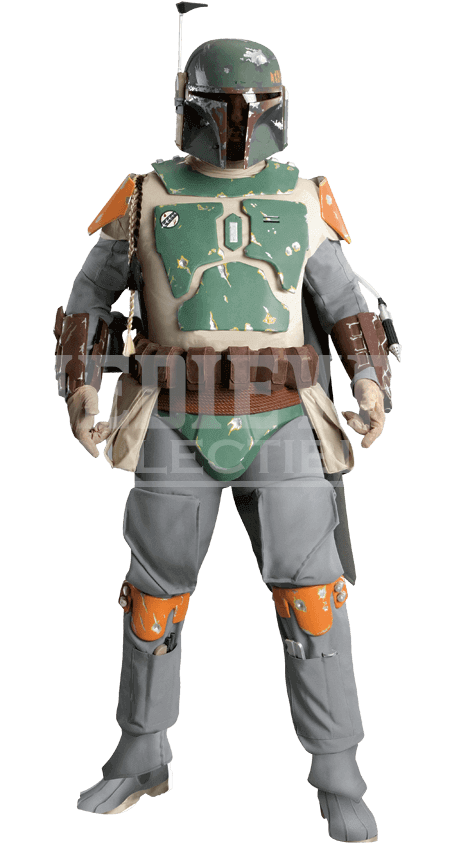 Boba_ Fett_ Costume_ Display PNG