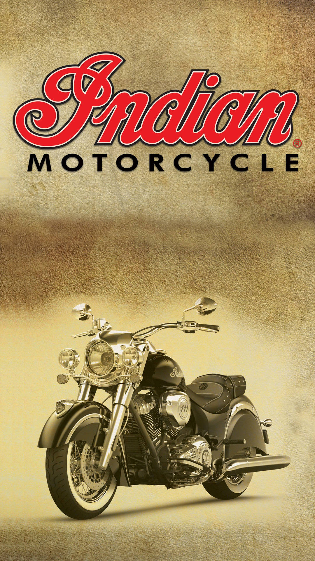 Bobber Indian Motorcycle. Fondo de pantalla