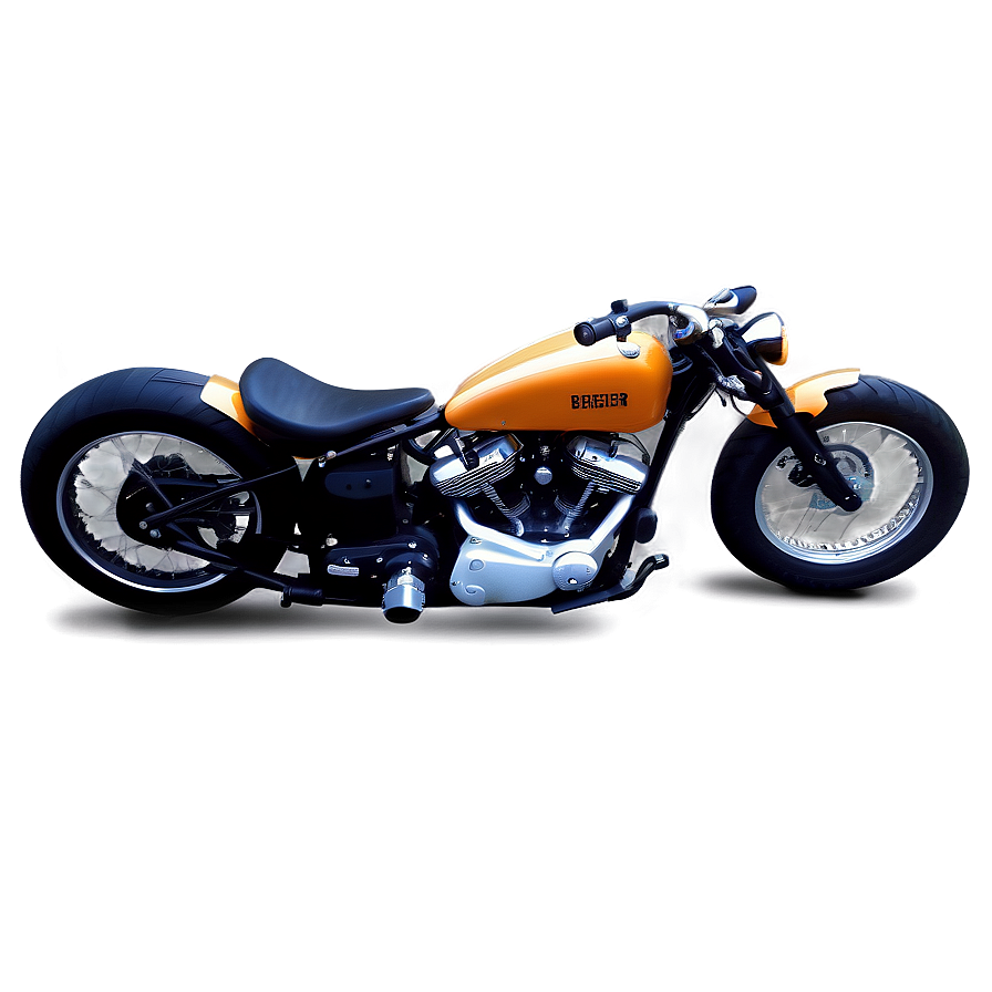 Bobber Motorcycle Png 05212024 PNG