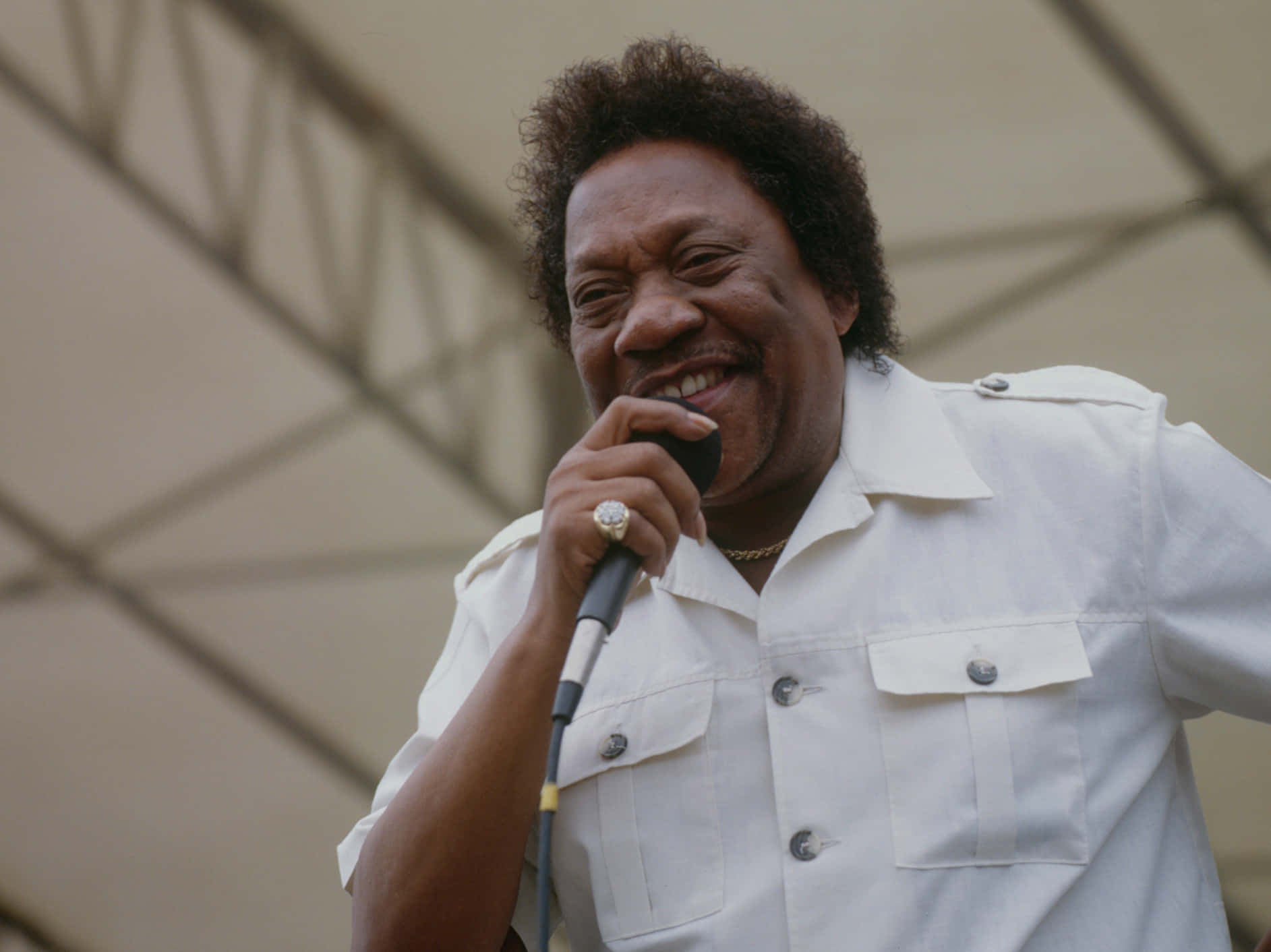 Bobby Blue Bland Performing Live Wallpaper