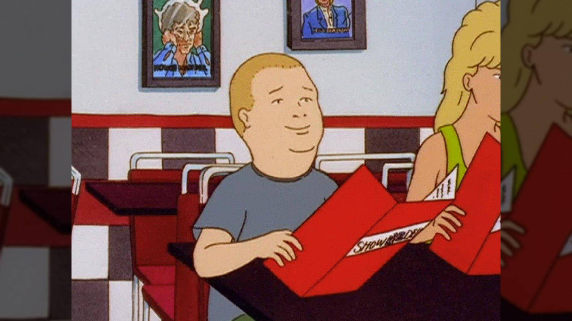 Bobby Hill East At Fastfood Wallpaper