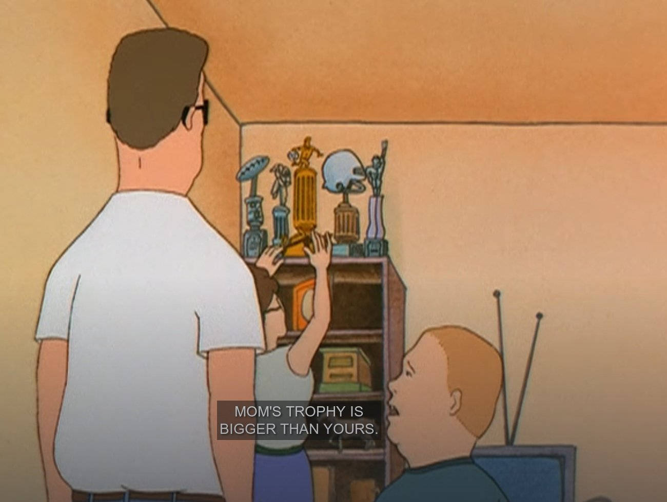 Bobby Hill Family Trophies Wallpaper