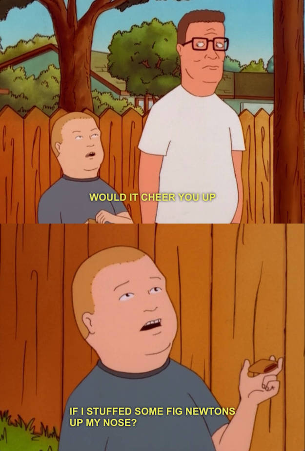 Bobby Hill Meme With Father Wallpaper