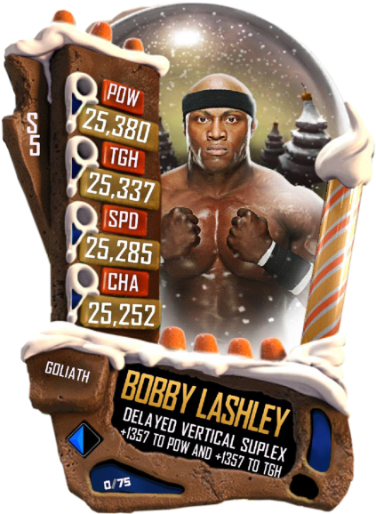 Bobby Lashley Wrestling Card PNG