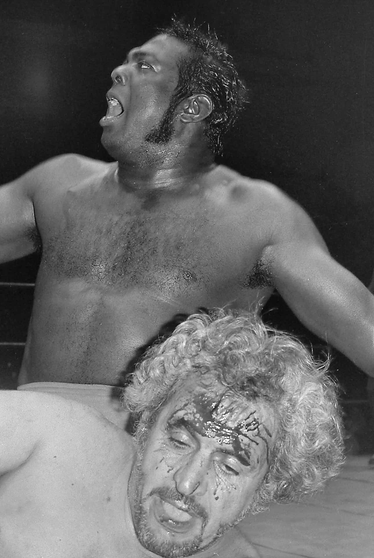 Wrestling Legends, Bobo Brazil vs The Sheik - Vintage Match Wallpaper