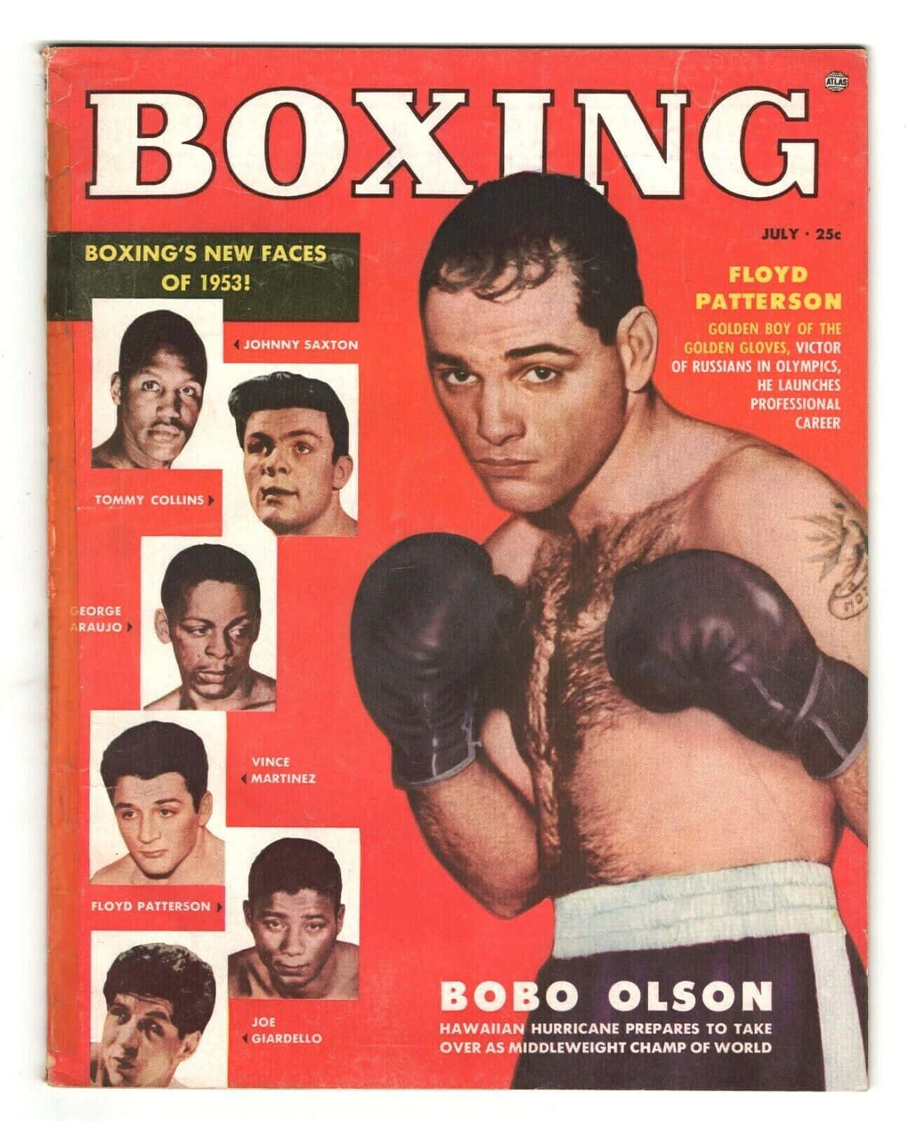 Bobo Olson Boxing Legends Wallpaper