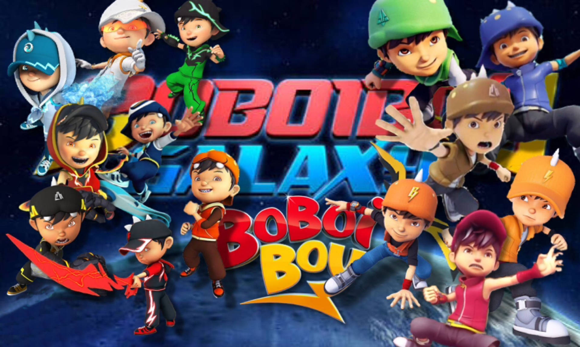 Boboiboy Hd Complete Elemental Forms Picture