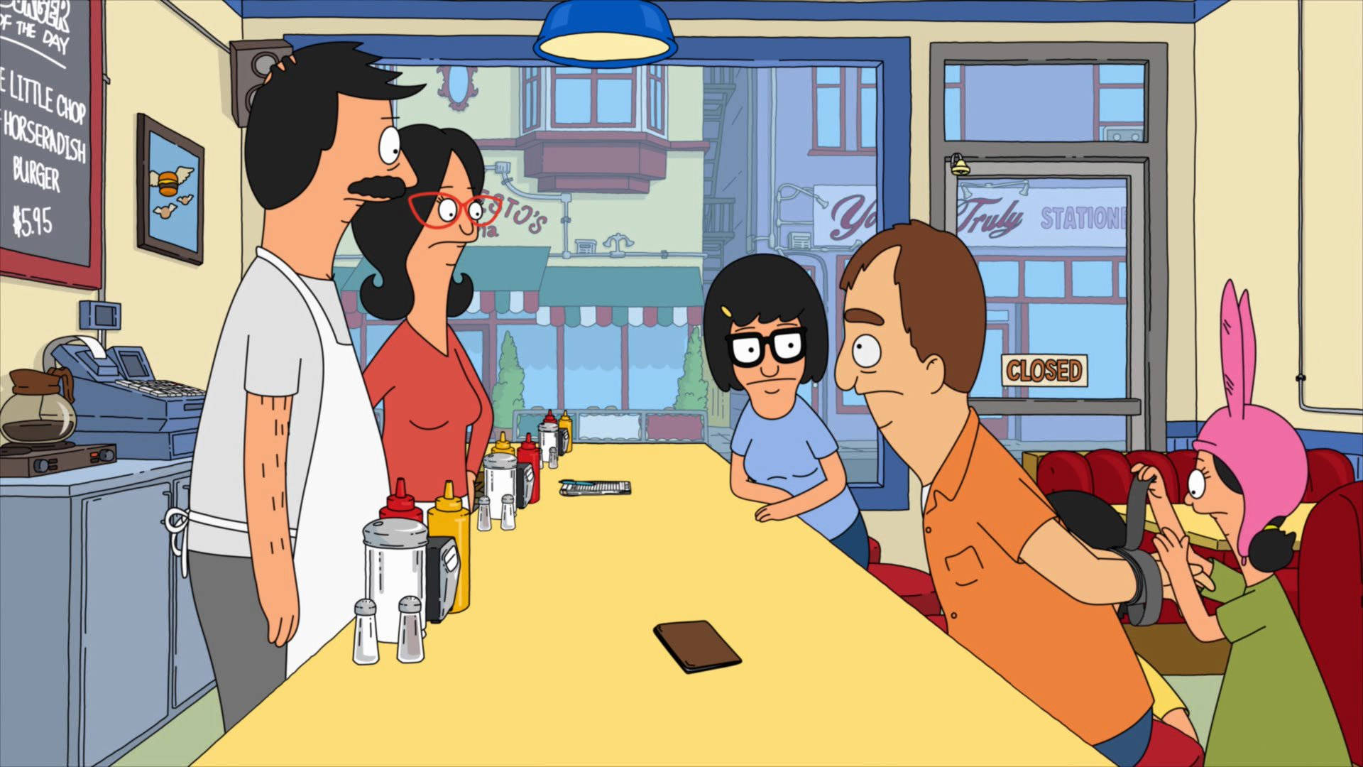 Bobs Burgers Catching A Thief Wallpaper