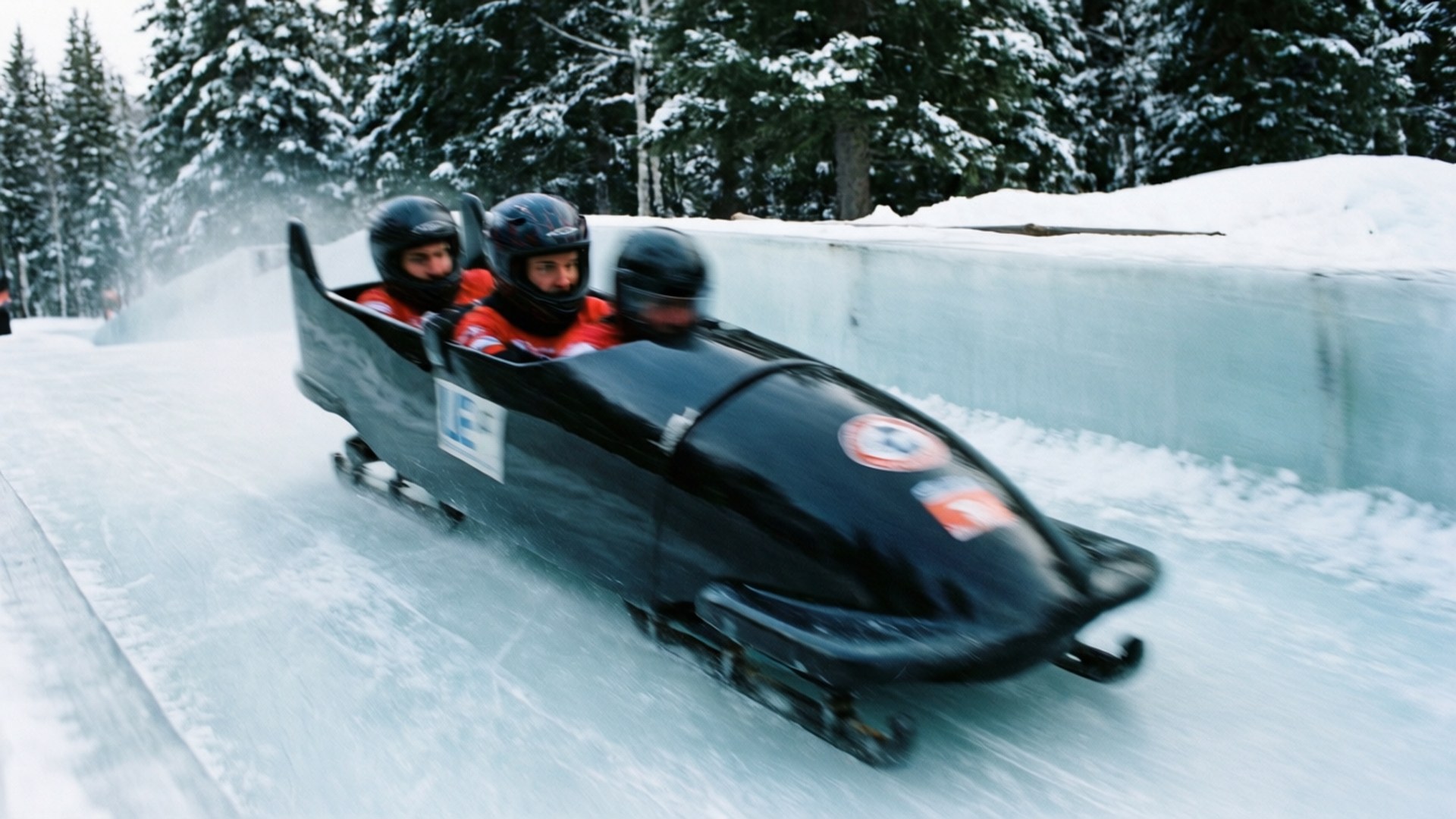 Bobsled Dash Bakgrundsbilder