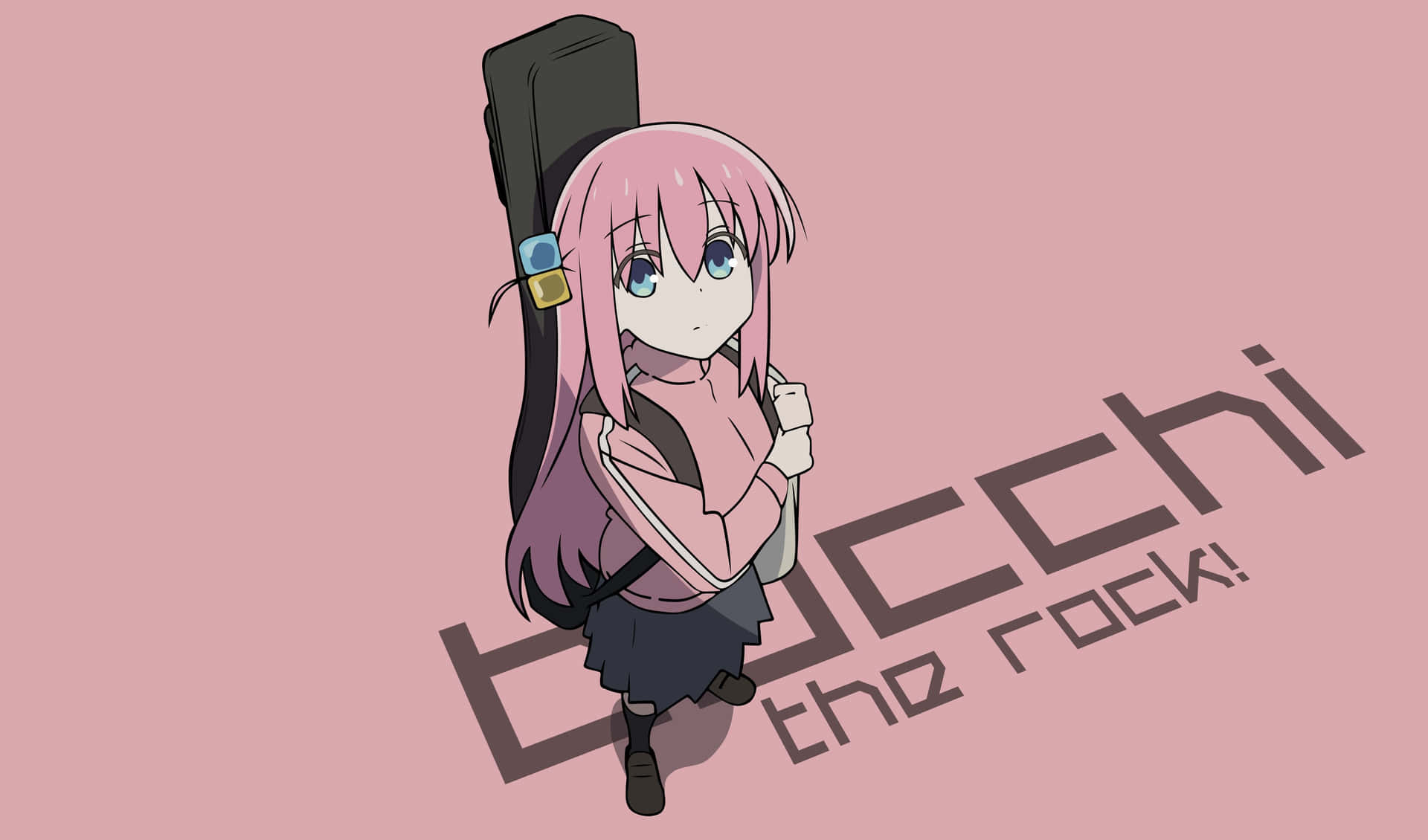 Bocchi The Rock Anime Character Wallpaper