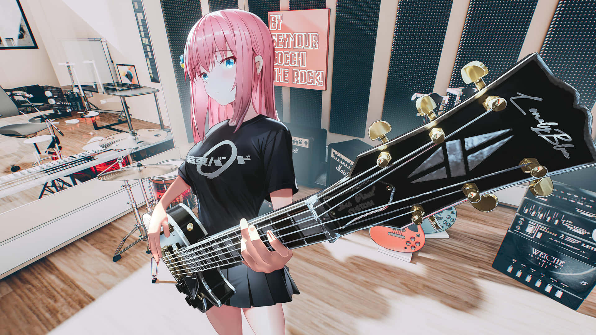 Bocchi The Rock Anime Gitarist Achtergrond