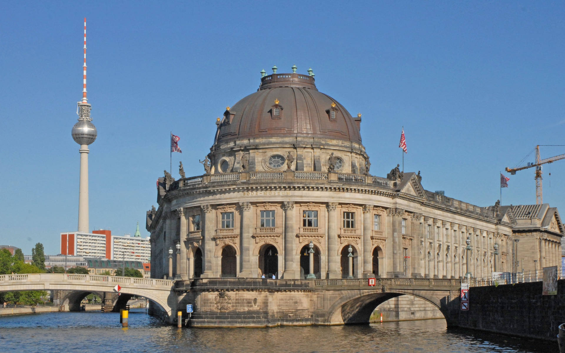 Bode Museum Clear Sky