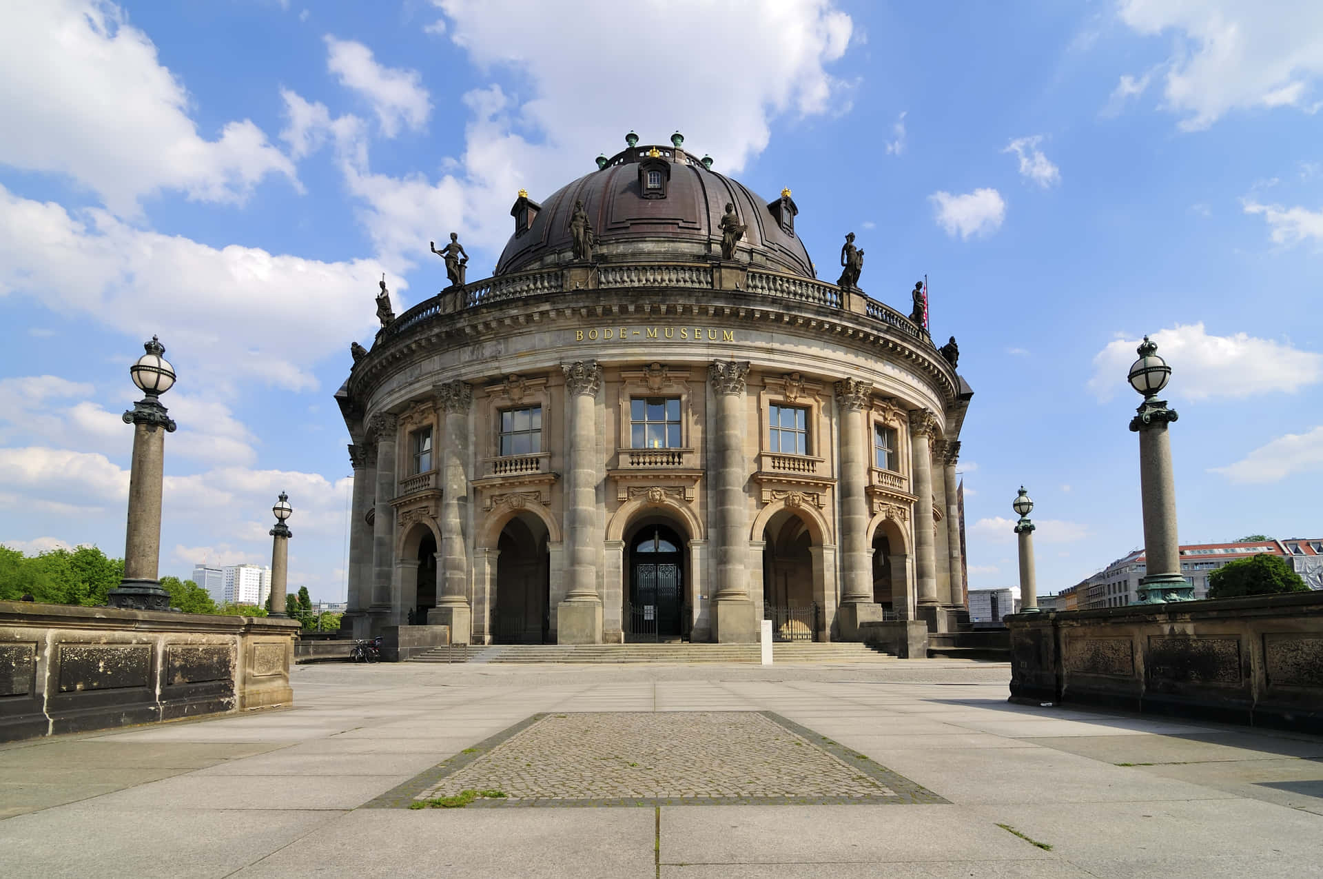 Bode Museum On Museum Island Background